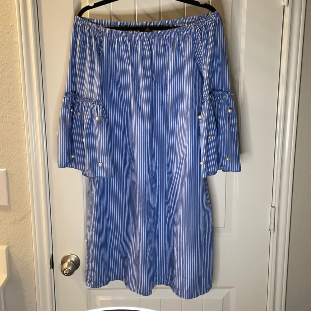 Off the shoulder dress